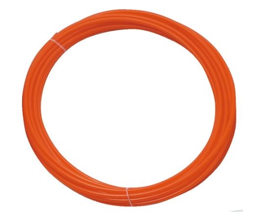 ポリウレタンチューブ　8X5.0mm　10m巻　オレンジ