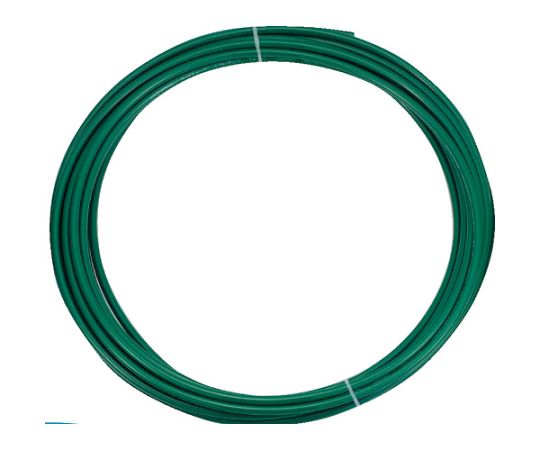 ポリウレタンチューブ　10X6.5mm　10m巻　グリーン