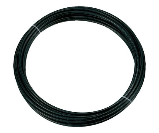 ポリウレタンチューブ　12X8.0mm　10m巻　黒