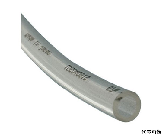 ポリウレタンチューブ TEタッチチューブ 12mm/100m クリア