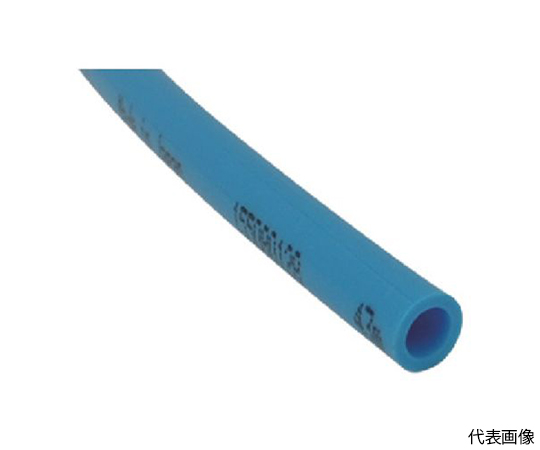 ポリウレタンチューブ TEタッチチューブ 16mm/100m ライトブルー