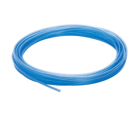 ポリウレタンチューブ 透明青 6×4.0 100M
