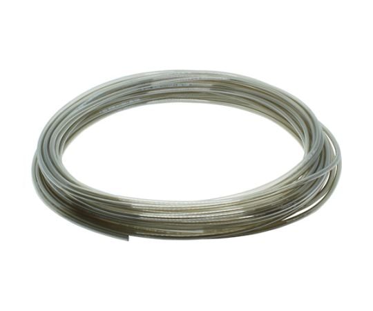 ソフトポリウレタンチューブ クリアブラック 6×4mm 20M