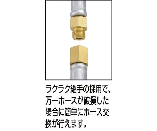 ［取扱停止］エアーホースリール（耐スパッタ）内径8mm×10m　SHA-3ASZ