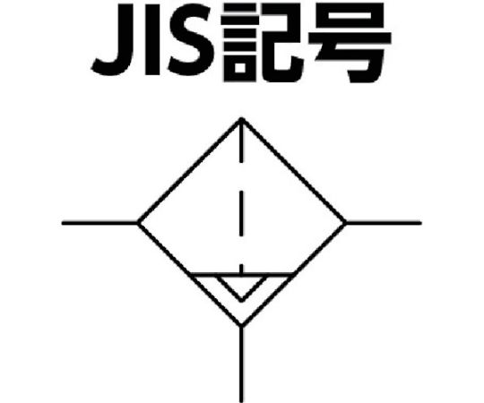 日本精器 高性能エアフィルタ用エレメント1ミクロン(TN5用) ▽439-9188