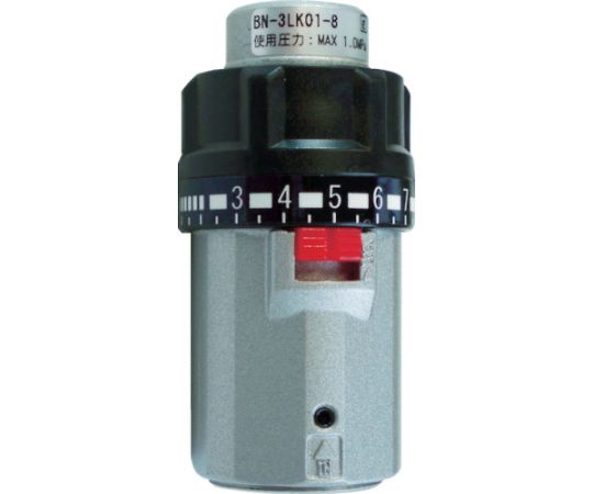 手元減圧弁8A1.0MPa仕様カップリング付