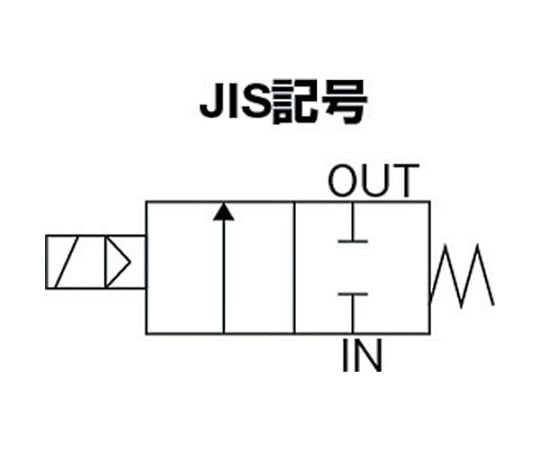 61-1964-29 パイロット式2ポート電磁弁（マルチレックスバルブ）105m2