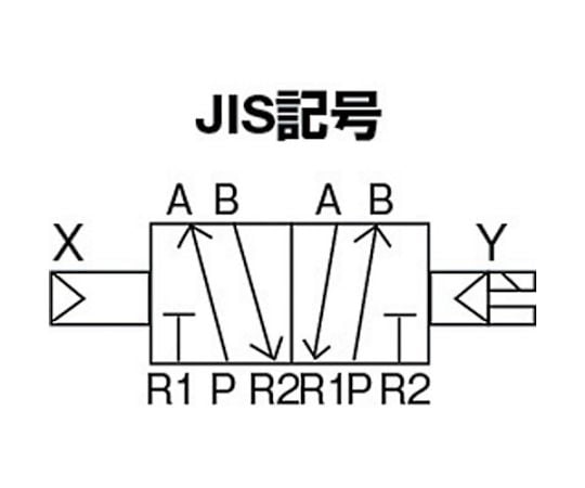 61-1965-50 4Fシリーズパイロット式5ポート弁セレックスバルブ 5.0C[dm