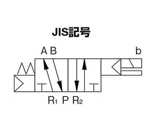 61-1965-62 4Kシリーズパイロット式5ポート弁セレックスバルブ 0.89C