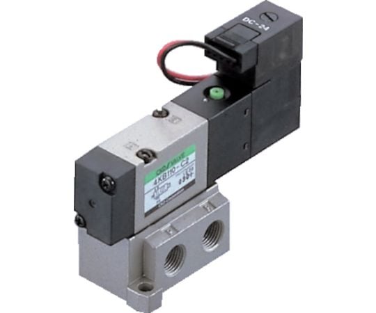 4Kシリーズパイロット式5ポート弁セレックスバルブ　12C[dm^3/（S・bar）]/音速コンダクタンス