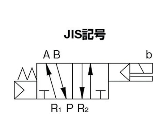 61-1965-82 4Kシリーズパイロット式5ポート弁セレックスバルブ 5.6C[dm