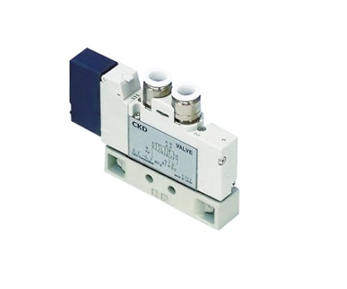 パイロット式5ポート弁 4GA・4GBシリーズ 有効断面積(mm2)：40.5 接続口径：Rc3/8 空気用