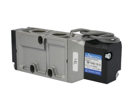 4方向電磁弁10AAC100Vグロメット7Vシリーズシングル