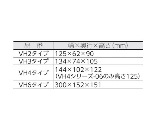 61-1967-14 ハンドバルブ（3ポジション/エキゾーストセンタ）接続口径