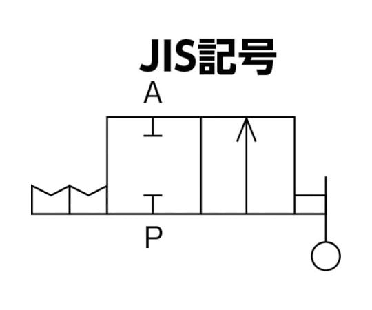 61-1973-82 ハンドバルブ ユニオンストレート2方弁チューブ4出力4 HV4-4-2