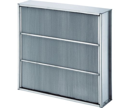 エアフィルター アトモス耐熱250℃ 多風量HEPAフィルタ 610×610×290