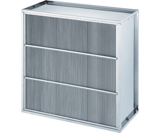 エアフィルター アトモス耐熱350℃ 多風量HEPAフィルタ 610×610×150