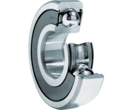 A小径小形ボールベアリング（合成ゴム接触両側シール）内径20mm外径52mm幅15mm