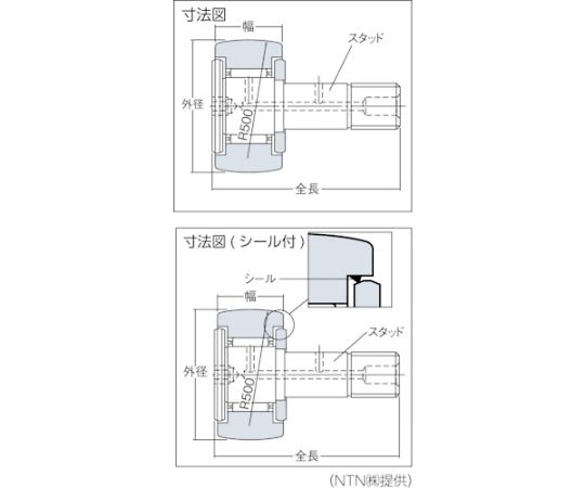 61-1999-11 F ニードルベアリング（球面外輪）外径16mm 幅11mm 全長