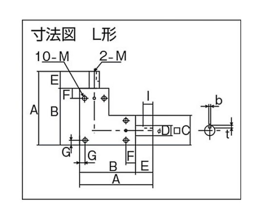 61-2012-49 BOX L形 減速比1 軸径12 BSB105L-001A 【AXEL】 アズワン