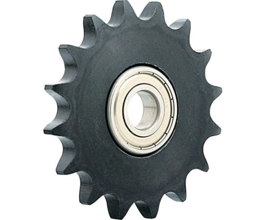 スチールスプロケットアイドラー　チェーンNo.80用　歯数9