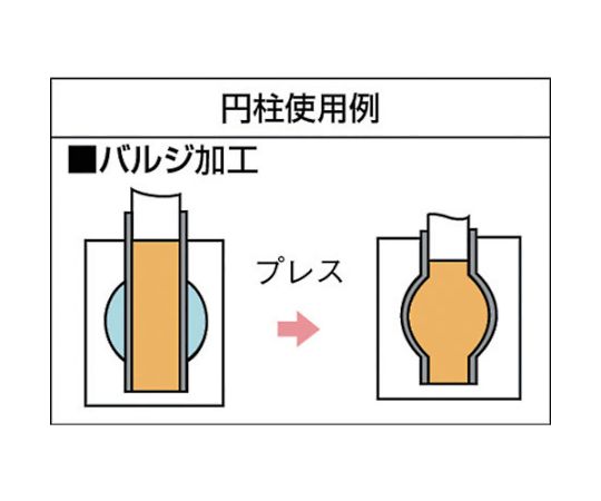 ウレタンゴム　円柱　Φ45X500mm　OUE04500-05