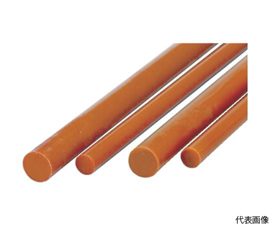 耐摩耗性ウレタンゴム ログラン丸棒 φ20×500 ブラウン
