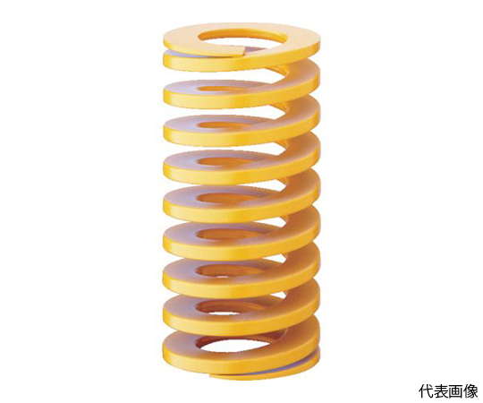 強力ばね（軽小荷重）外径40　自由長200　たわみ100