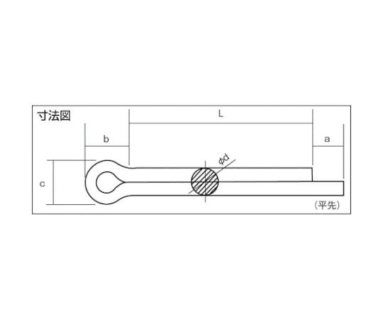 割ピン ステンレス サイズ3.0×30 35本入