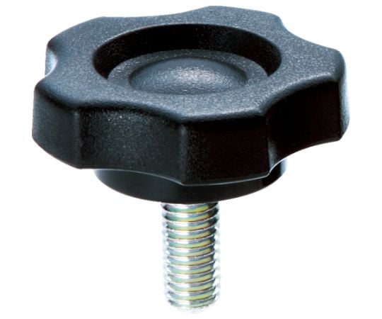 ファイブロブノブボルト Φ35 M5X10 （P=0.8）