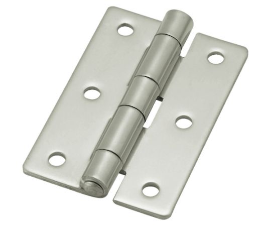 ステンレス製平型蝶番　全長90mm　（1個=1袋）