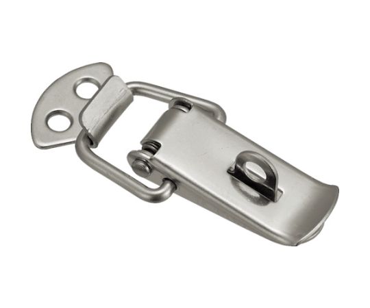 パッチン錠 鍵穴付タイプ・スチール製 （4個入） P-21