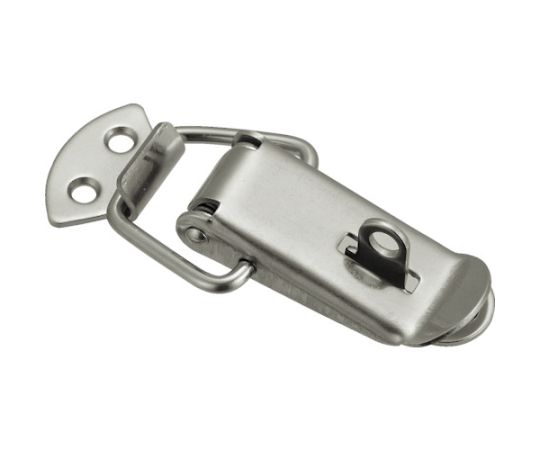 パッチン錠 鍵穴付タイプ・スチール製 （4個入） P-20