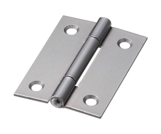 スチール製厚口蝶番 生地仕上げ 全長51mm （10個入）