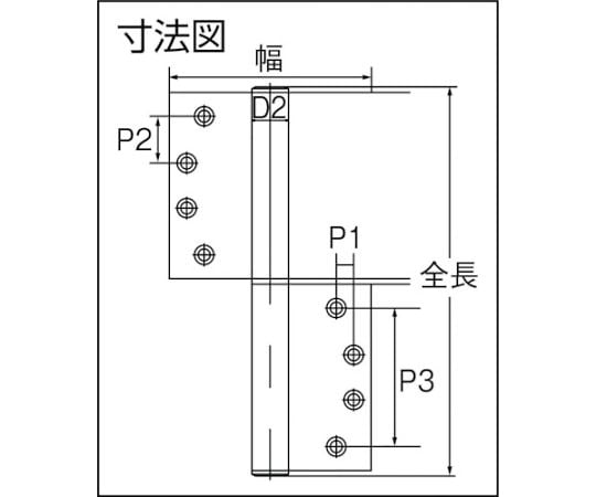 61-2092-37 オートヒンジ小型丁番2000シリーズ 2211R 【AXEL】 アズワン