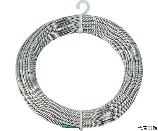 トラスコ中山 ステンレスワイヤロープ Φ2.0mmX200m CWS-2S200 (61-2101
