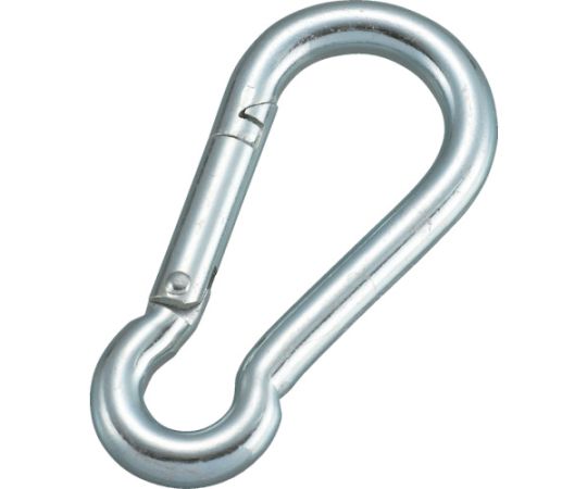 スプリングフック　スチール製　10X100mm