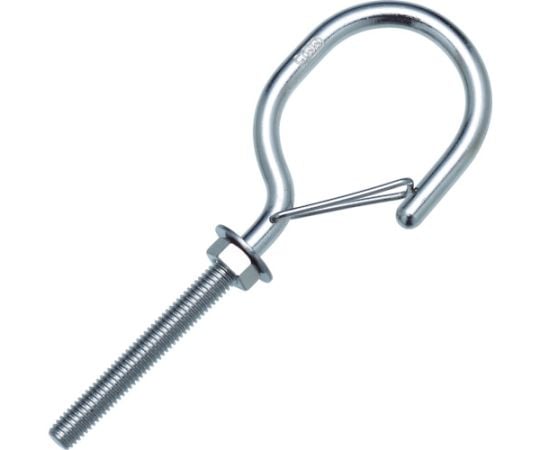 ステンレス ネットフック 捻子径M-8 全長155mm