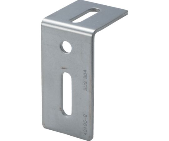 ジョイント金具43型L　ステンレス　寸法90X50　穴数3