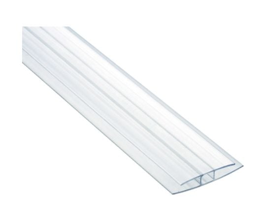 ジョイント用ポリカジョイナー エ型 差し込み幅5.1×910mm