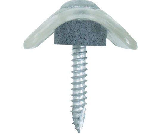 波板取付ビス 木下地用 5X35 クリアー（50本入）