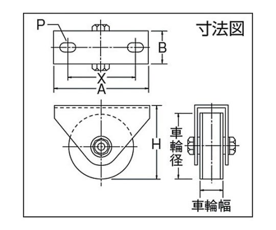 61-2123-99 オールステンレス枠付重量車 60mm 平型 S-3750-60 【AXEL