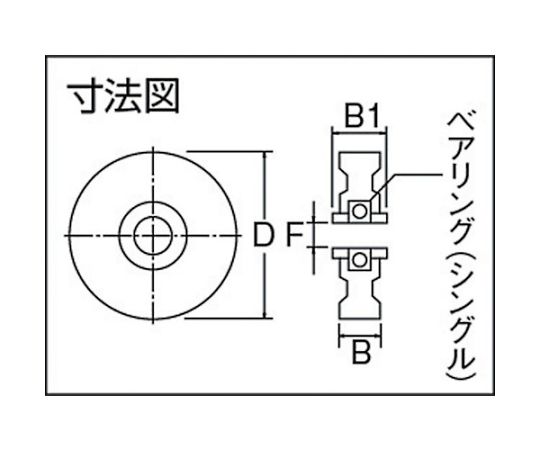 61-2124-34 マルコン枠無重量車 120mm 平型 C-2500-120 【AXEL】 アズワン