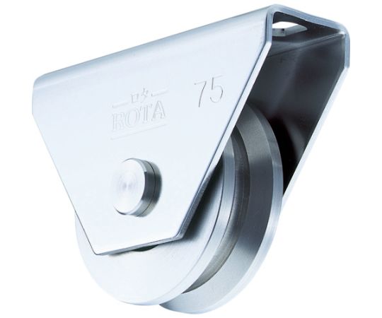 ロタ・ステン重量戸車　120mm　V型