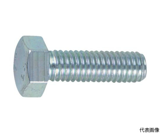 六角ボルト スチール ユニクロ 全ねじ M6×50 （300本入）