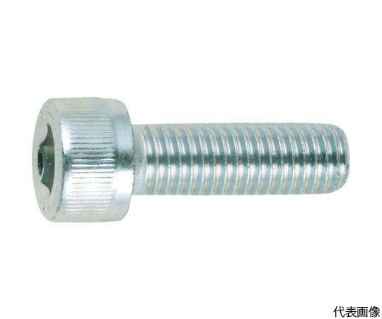 六角穴付ボルト三価白M8×25　（100本入）