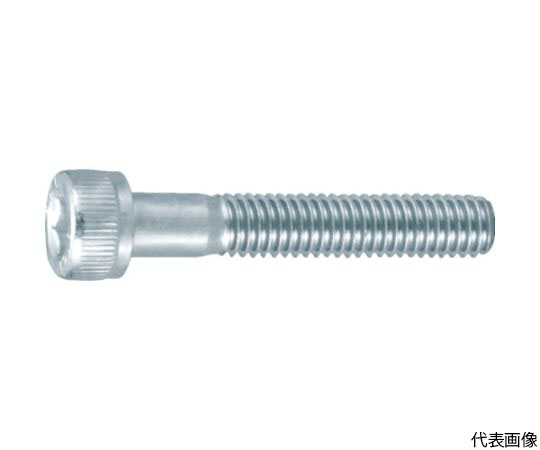 六角穴付ボルト 三価白 半ネジ M10×70 3本入