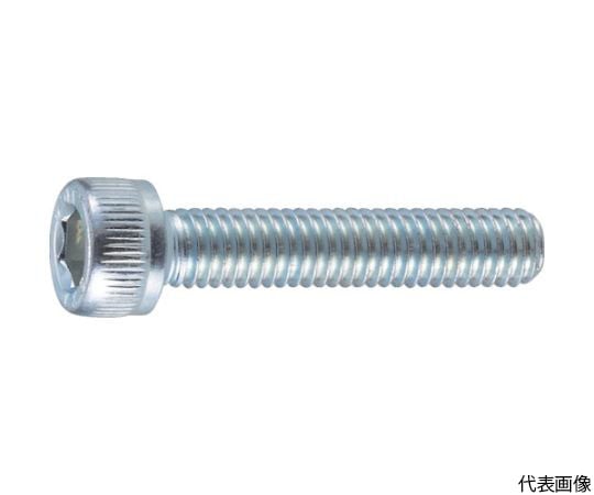 六角穴付ボルト ユニクロ 全ネジ M6×15 43本入