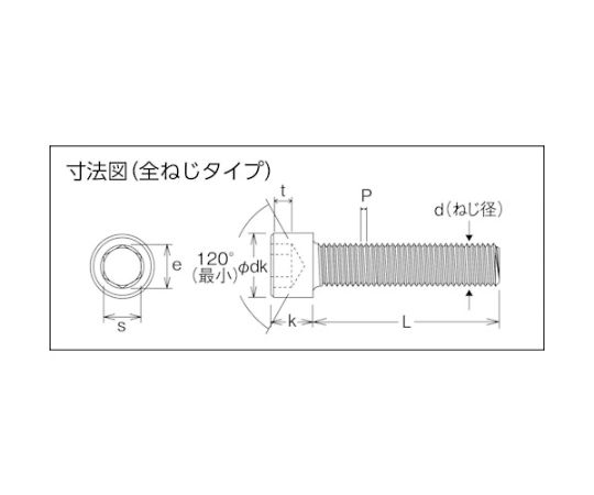 61-2141-50 Stainless Steel Hexagon Socket Head Cap Screw M5 x 15mm