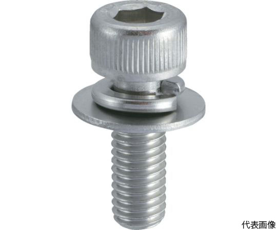 六角穴付組込ボルト ステンレスP-3 M3×8 20本入